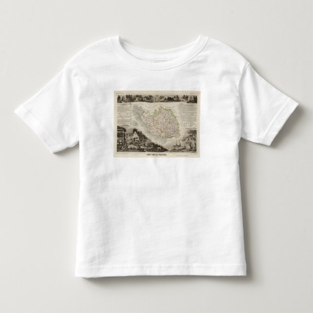 Dept. De La Vendee Toddler T-shirt (Front)