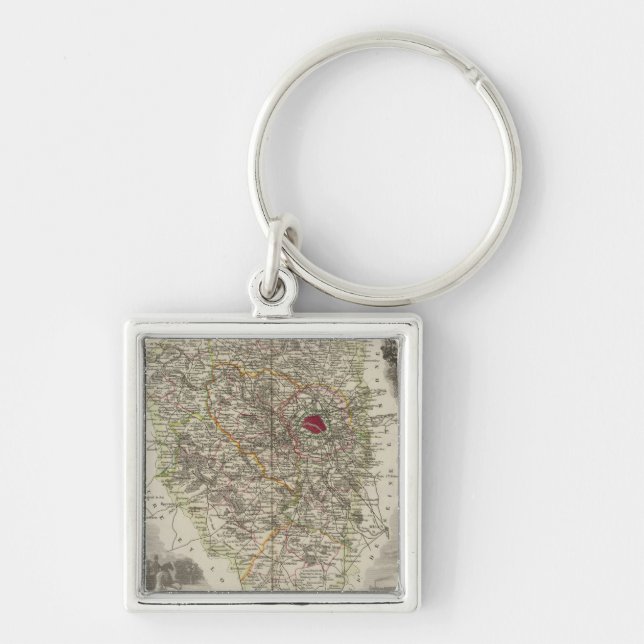 Dept. De Seine and Oise Keychain (Front)