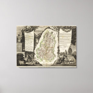 Dept. Du Haut Rhin Canvas Print