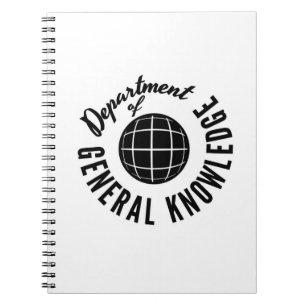 Dept. Of General Knowledge Notebook