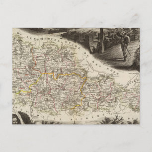 Dept. of Moselle Postcard