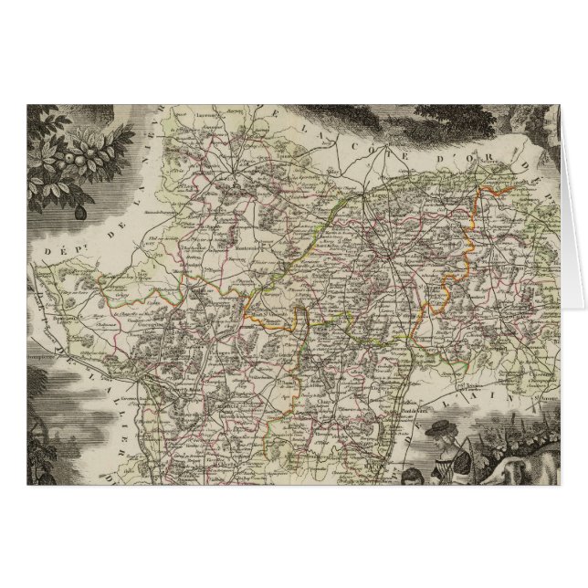 Dept of Saone et Loire (Front Horizontal)