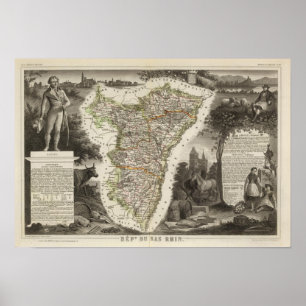 Dept. of the Lower Rhine Poster