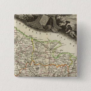Dept Of The Somme 2 Inch Square Button
