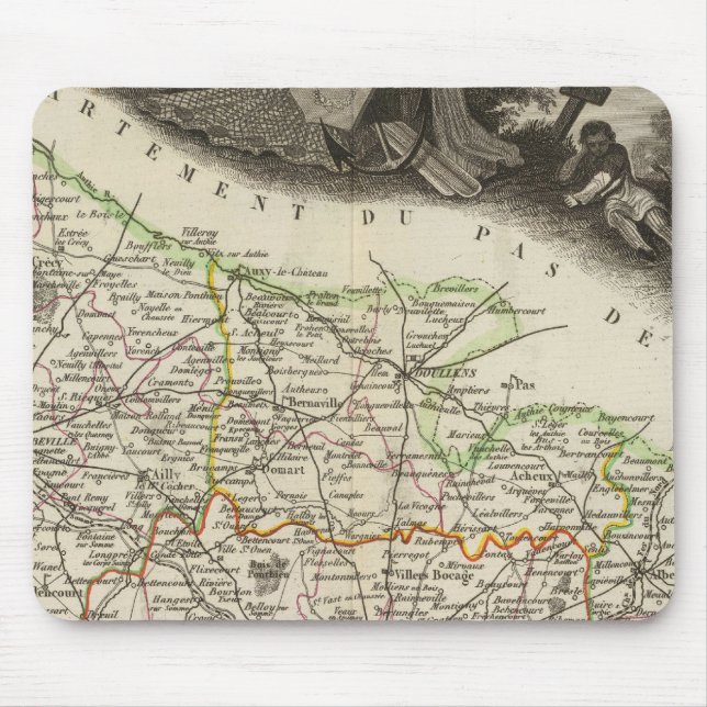 Dept Of The Somme Mouse Pad (Front)