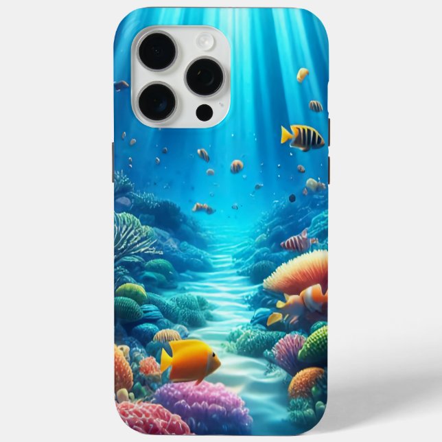 Depths of the Ocean Phone Cover (Back)