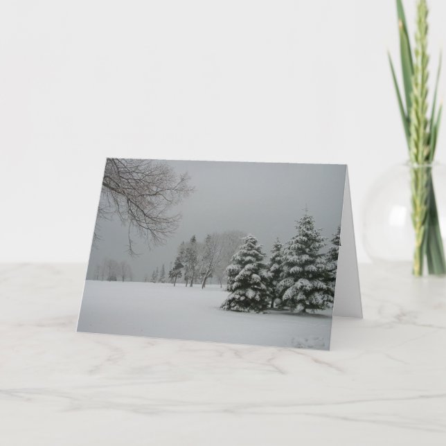 "Depths of Winter" Christmas Card (Front)