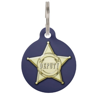 Deputy Pet ID Tag