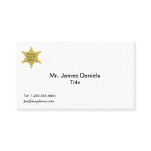 Deputy Sheriff Custom