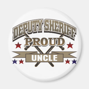 Deputy Sheriff Proud Uncle Magnet