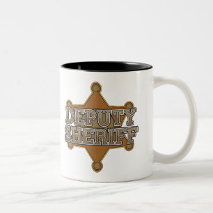 Deputy Sheriff Two-Tone Coffee Mug