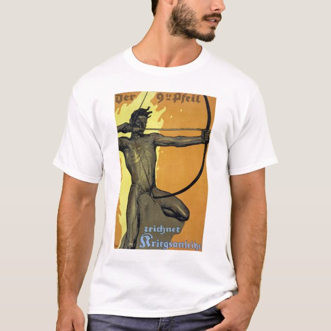 Der 9te Pfeil - German World War I Poster T-Shirt (Front)