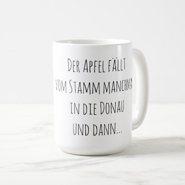 Der Apfel / German Mug (Front Right)