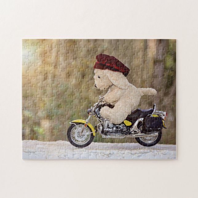 Der  Biker  - Jigsaw Puzzle (Horizontal)