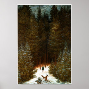 Der Chasseur im Walde Poster