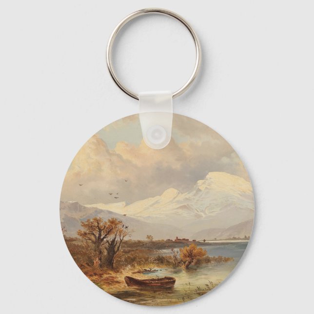 Der Haider See – Emil Barbarini Keychain (Front)