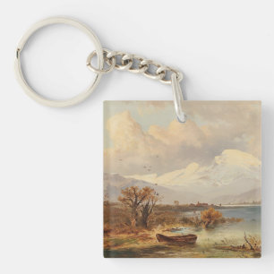 Der Haider See – Emil Barbarini Keychain