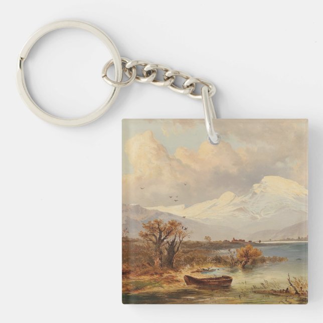 Der Haider See – Emil Barbarini Keychain (Front)