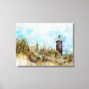 Der Leuchtturm Canvas Print