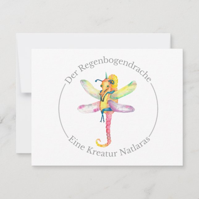 Der Regenbogendrache - Eine Kreatur Natlaras (Front)
