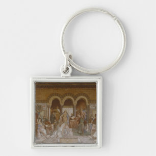 Der Saengerkrieg, c.1854-55 Keychain