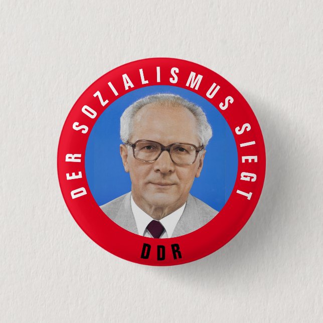 Der Sozialismus siegt 1 Inch Round Button (Front)
