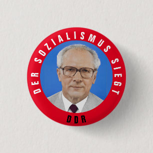 Der Sozialismus siegt 1 Inch Round Button