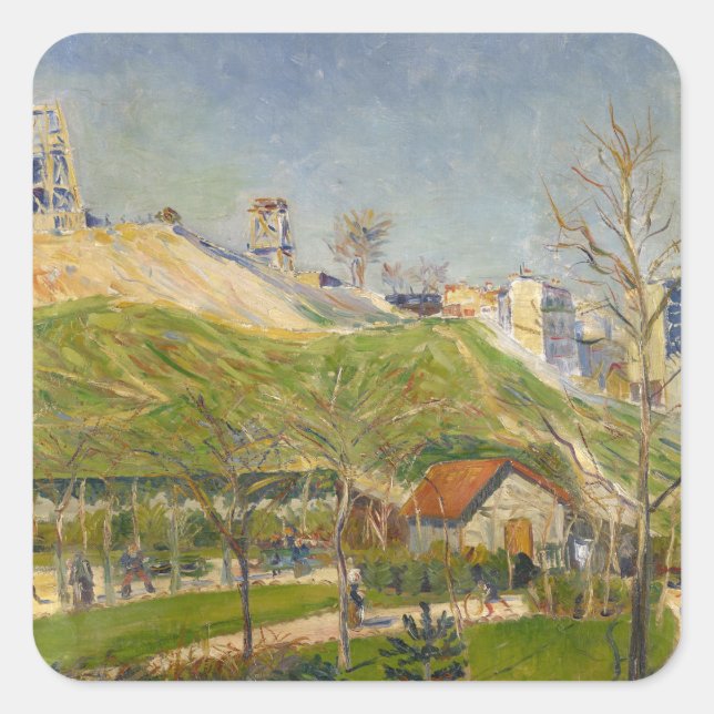 Der Square Saint-Pierre | 1883-84 Sticker (Front)