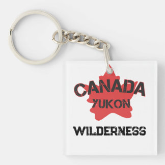 Der Yukon Kanadier einen Spaß Keychain