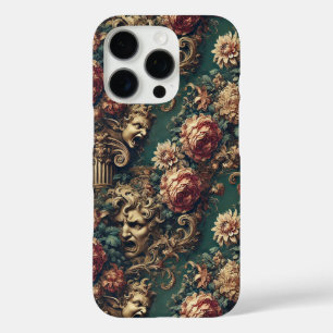 Deranged Decadence – Gothic Victorian Floral  iPhone 16 Pro Case