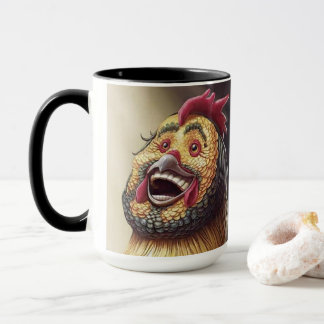 Deranged Rooster Coffee Mug