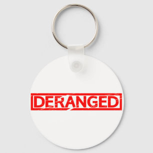 Deranged Stamp Keychain