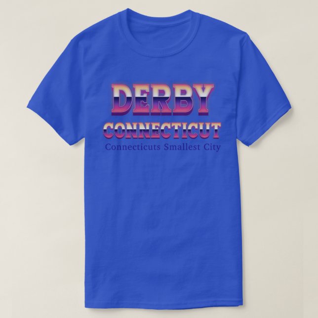 Derby Connecticut T-Shirt (Design Front)