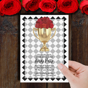 Derby Day Trophy and Roses Invitation