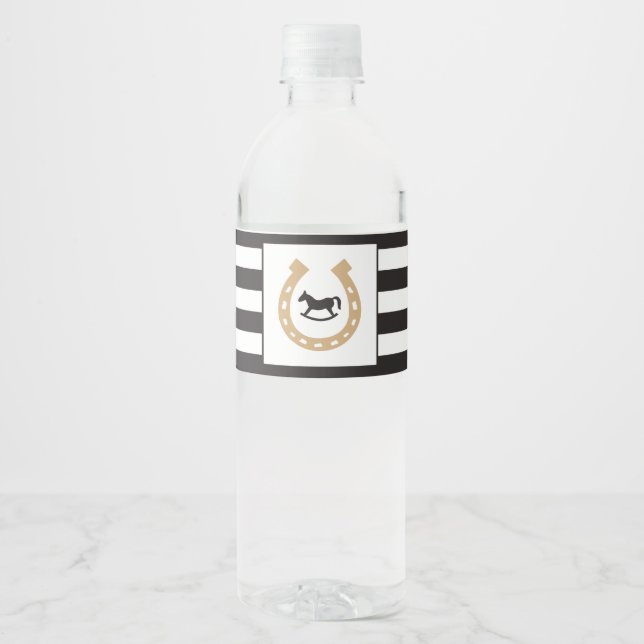 Derby Drink Beverage Labels for Baby Shower (Front)