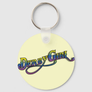 Derby Girl Keychain