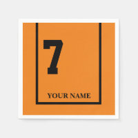 Derby Horse Race Orange 7 Personalized