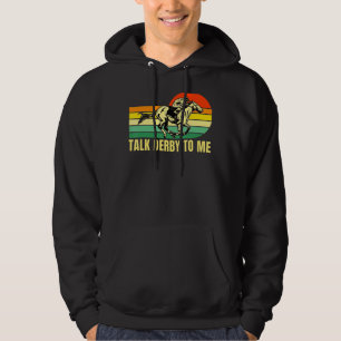 Derby Horse Racing Retro Kentucky Talk To Me Hoodie