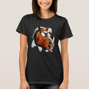 Derby Horse Wallpaper Horse Riding Racing Animal B T-Shirt