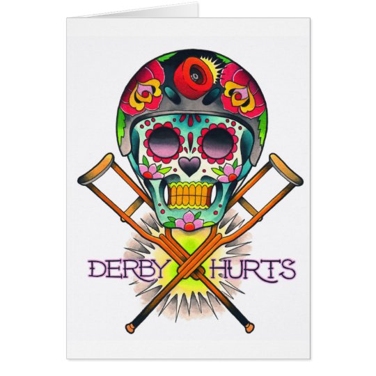 Derby Hurts Card