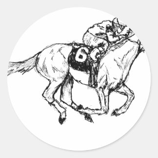 Derby Me Kentucky Classic Round Sticker