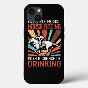 Derby Rider Weekend Forecast Horse Racing Chance O iPhone 13 Case