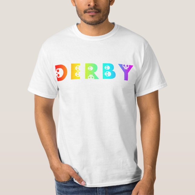 derby skullphabet T-Shirt (Front)