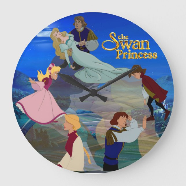 Derek and Odette Romantic Wall Clock (Front)