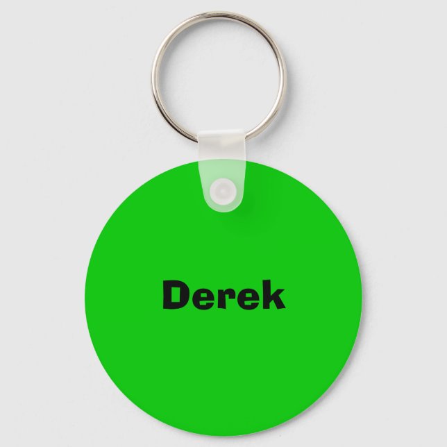 Derek Keychain (Front)