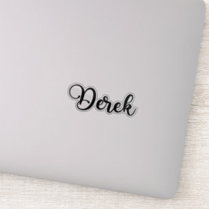 Derek Name - Handwritten Calligraphy