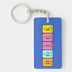 Derick periodic table name keyring