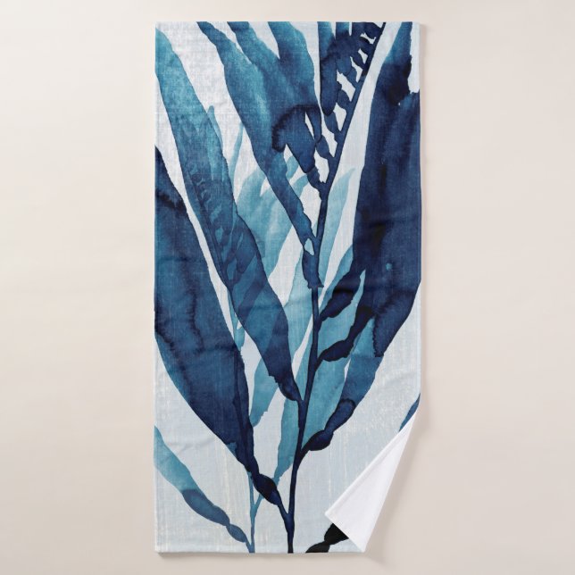 Dérive bleue I (Serviette de bain)