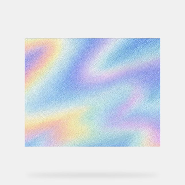 Dérive de ciel pastel (Recto)