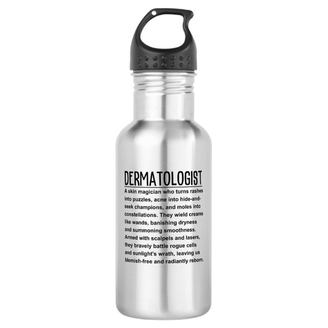 Dermatologist 710 Ml Water Bottle (Front)
